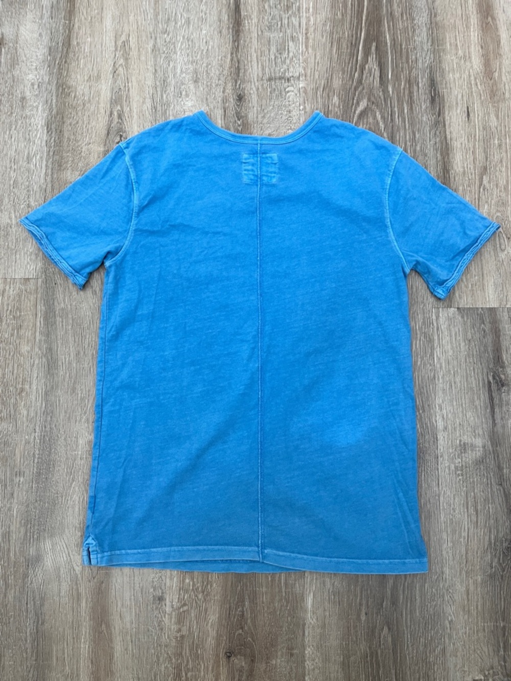 Cat & Jack Blue Short Sleeve Pocket Tee - Picture 7 of 7